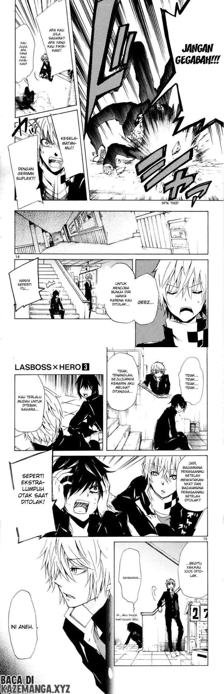 Lasboss x Hero chapter 13 halaman 8