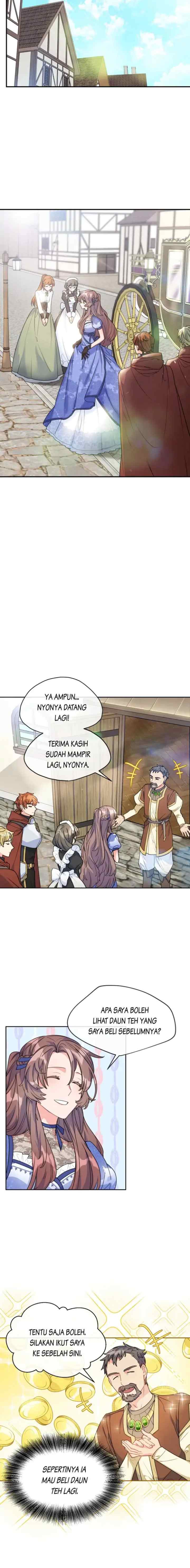 Let's Drink Tea in Isekai chapter 57 halaman 13