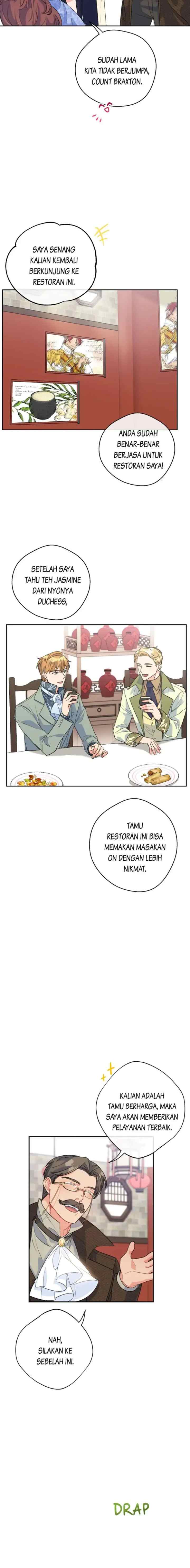Let's Drink Tea in Isekai chapter 73 halaman 5