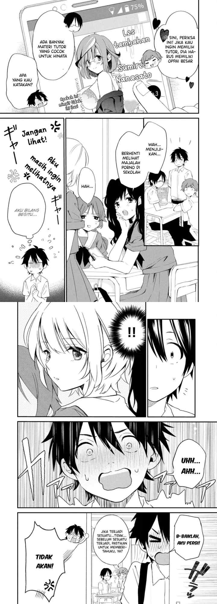 Love-kyo ~Kateikyoushi ga xx Sugite Benkyou Dokoro janai~ chapter 1 halaman 6