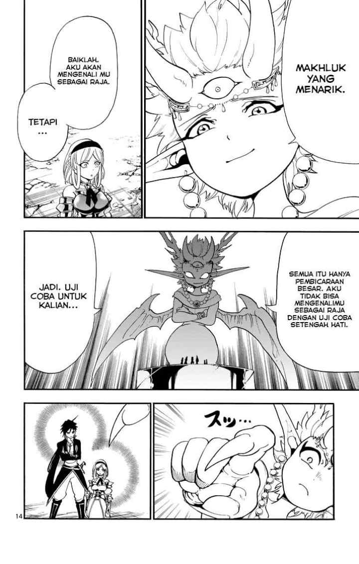 Magi: Sinbad no Bouken chapter 101 halaman 14