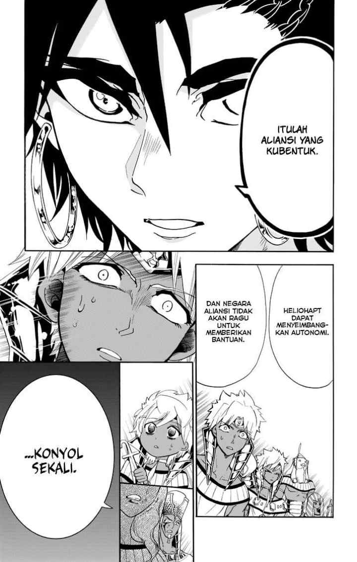 Magi: Sinbad no Bouken chapter 109 halaman 15