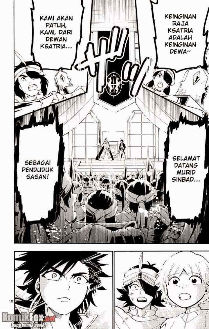 Magi: Sinbad no Bouken chapter 44 halaman 10