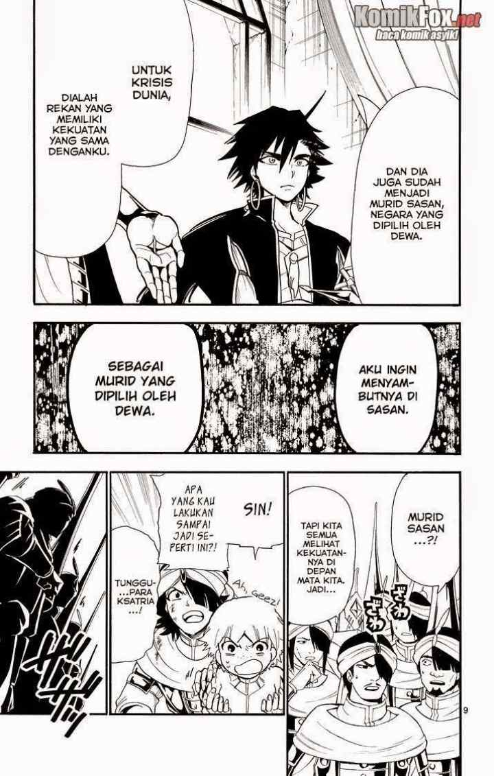 Magi: Sinbad no Bouken chapter 44 halaman 9