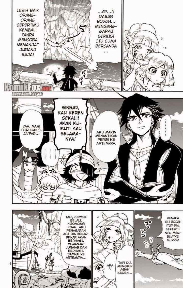 Magi: Sinbad no Bouken chapter 46 halaman 6