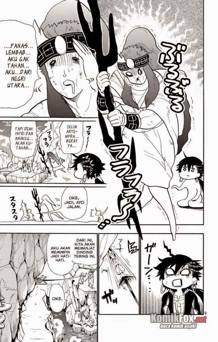 Magi: Sinbad no Bouken chapter 46 halaman 9