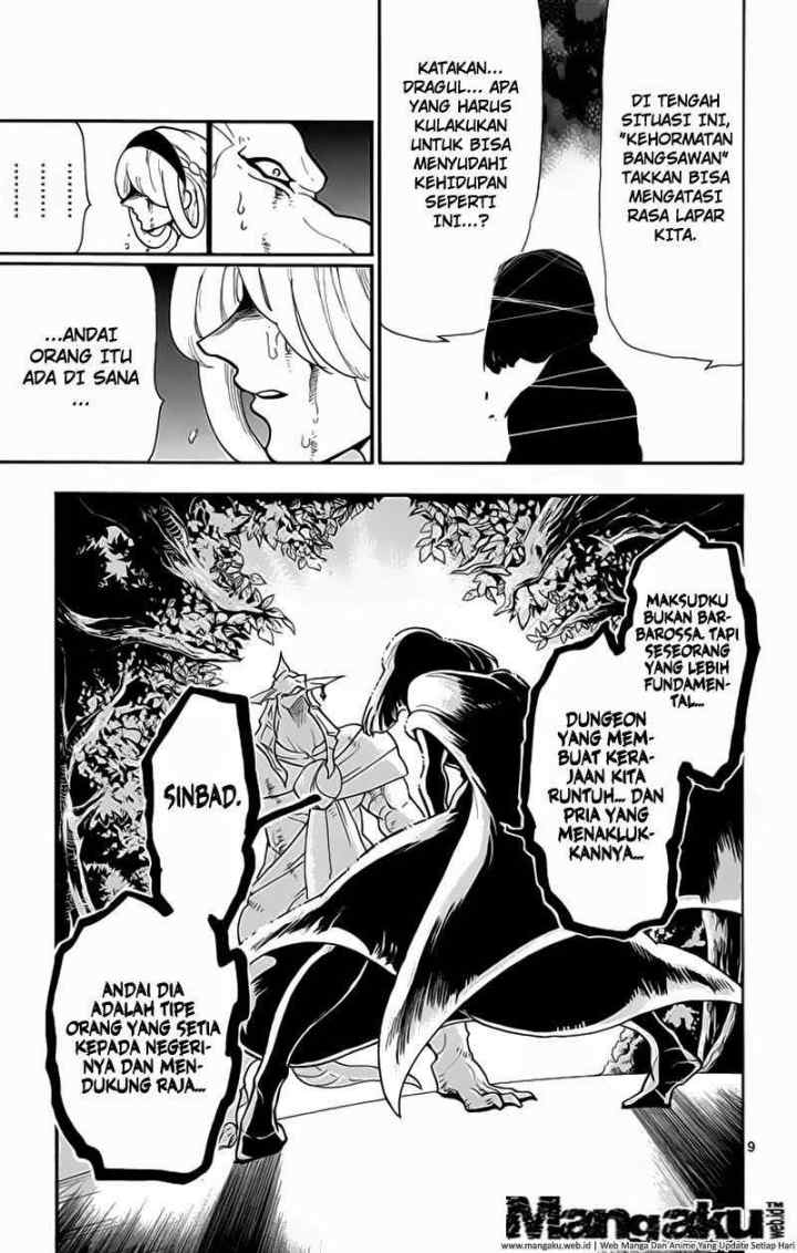Magi: Sinbad no Bouken chapter 59 halaman 10