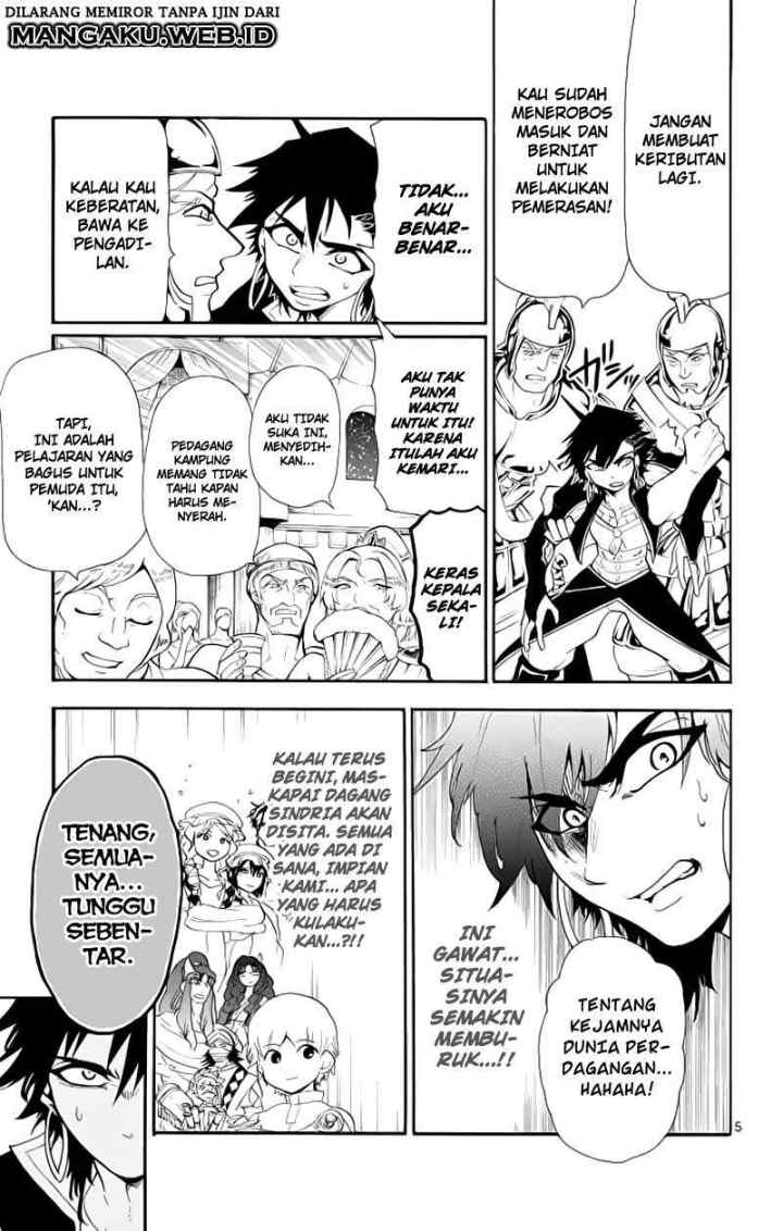 Magi: Sinbad no Bouken chapter 62 halaman 5