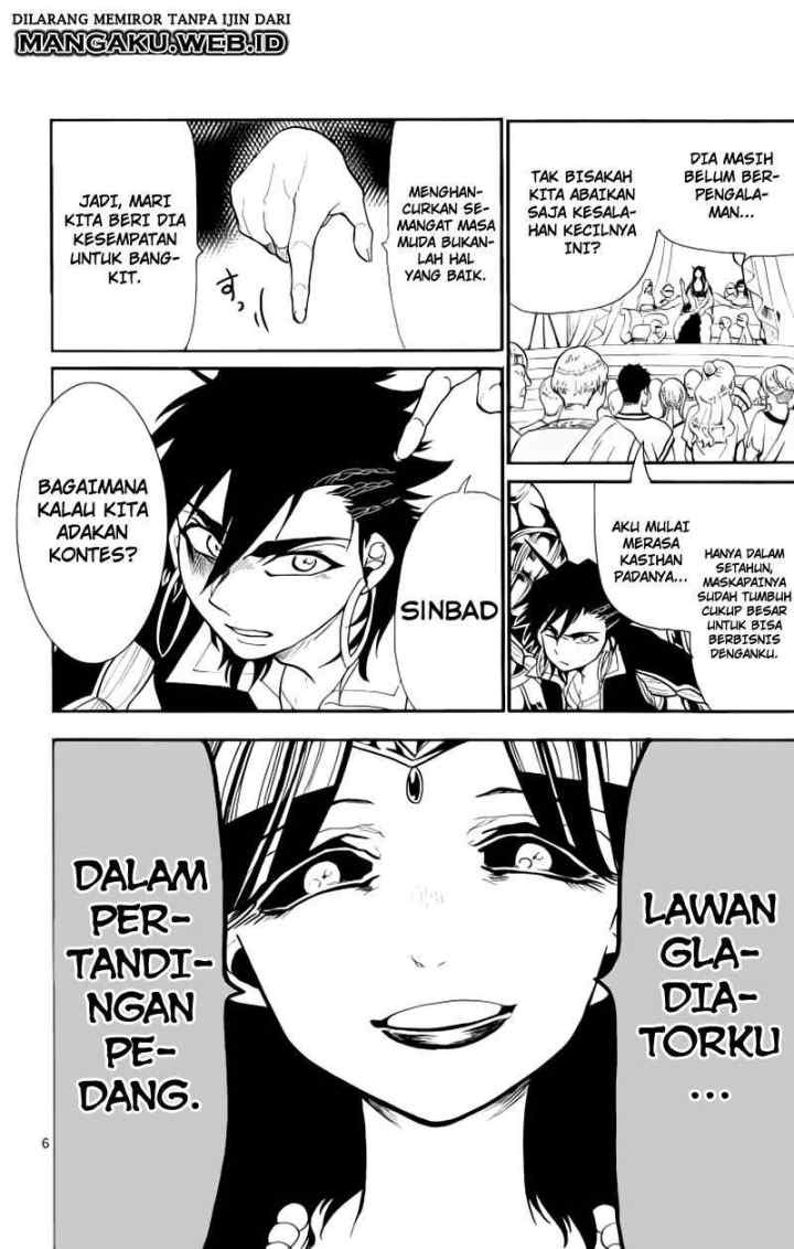 Magi: Sinbad no Bouken chapter 62 halaman 6