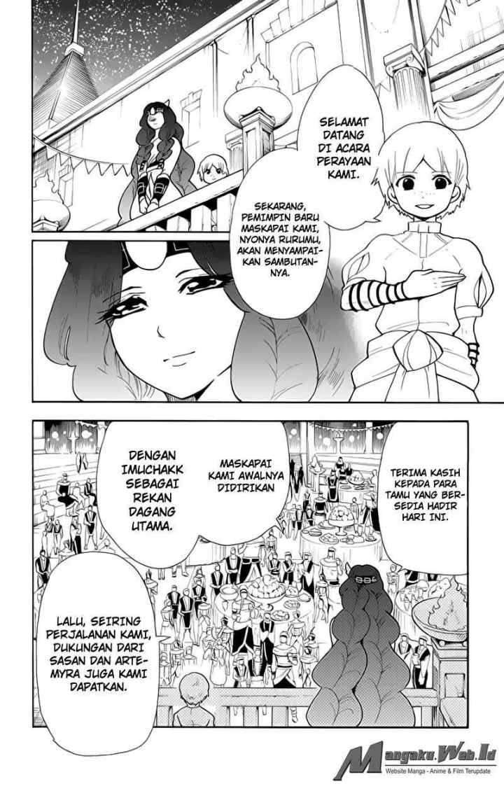 Magi: Sinbad no Bouken chapter 74 halaman 4