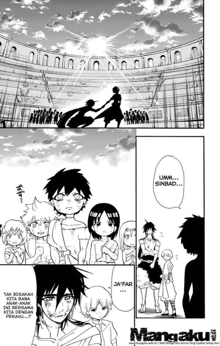 Magi: Sinbad no Bouken chapter 81 halaman 10