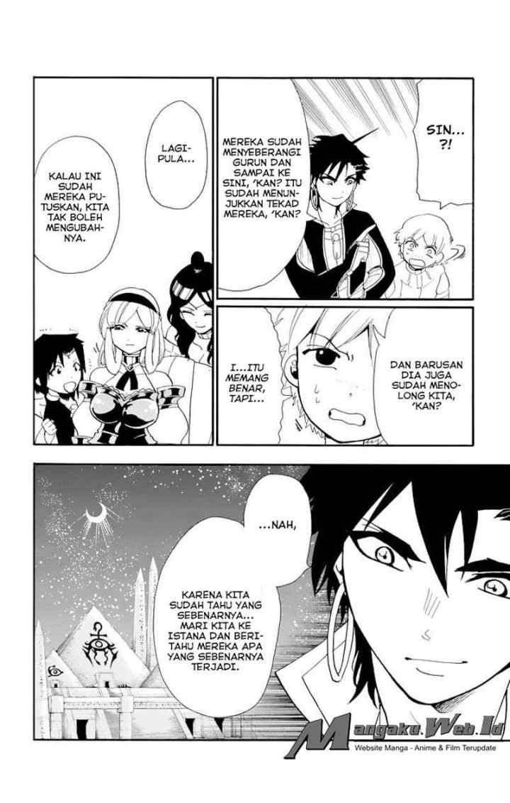 Magi: Sinbad no Bouken chapter 91 halaman 14