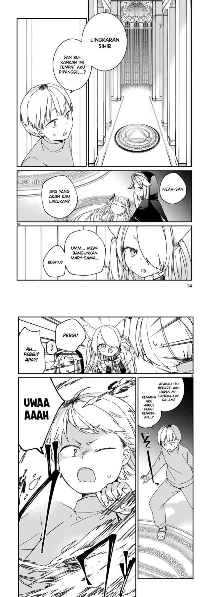 Maou-sama ni Shoukan sareta kedo Kotoba ga Tsuujinai chapter 22 halaman 9