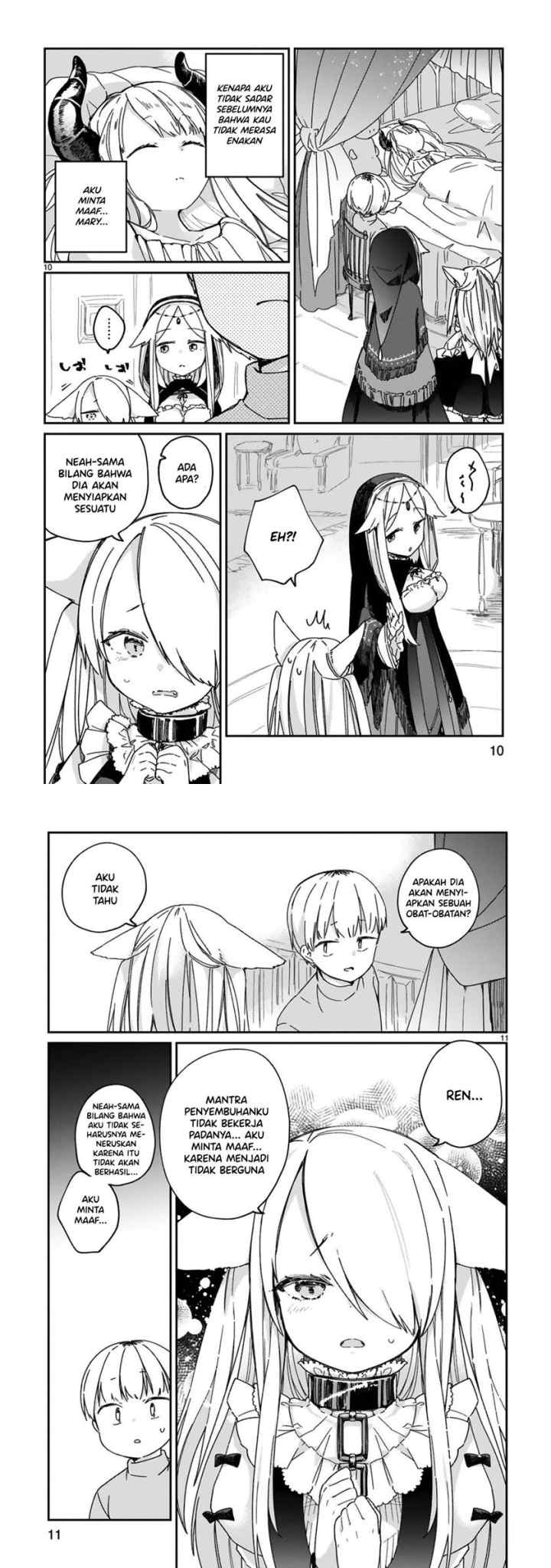 Maou-sama ni Shoukan sareta kedo Kotoba ga Tsuujinai chapter 22 halaman 7