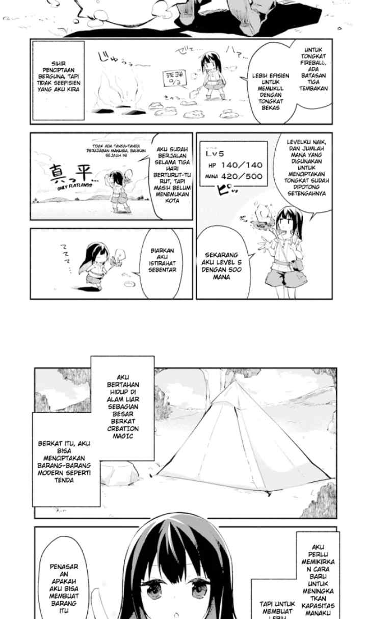 Maryoku Cheat na Majo ni Narimashita: Souzou Mahou de Kimama na Isekai Seikatsu chapter 1.1 halaman 15