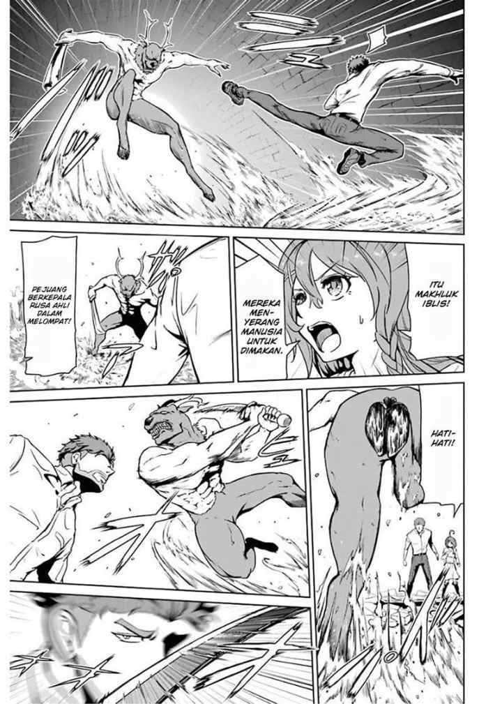 Meikyuu Kingdom: Damu Tokushu Butai SAS no Ossan no Isekai Dungeon Survival Manual! chapter 1.3 halaman 5