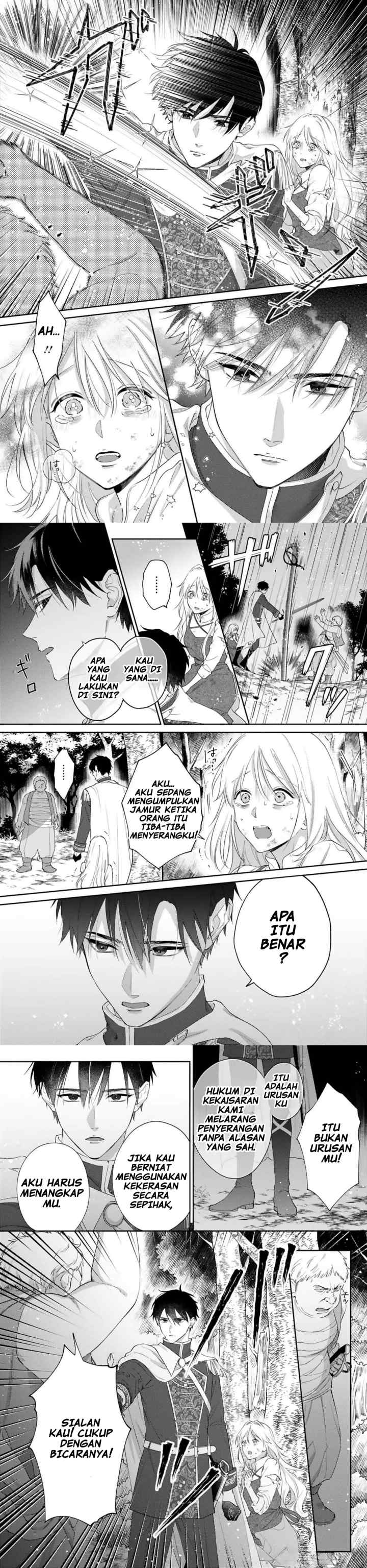 Meshitsukai Reijo ha Kokkyo wo Koe, Tekikoku no Koshakukishisama ni Dekiai Sareru chapter 1 halaman 8