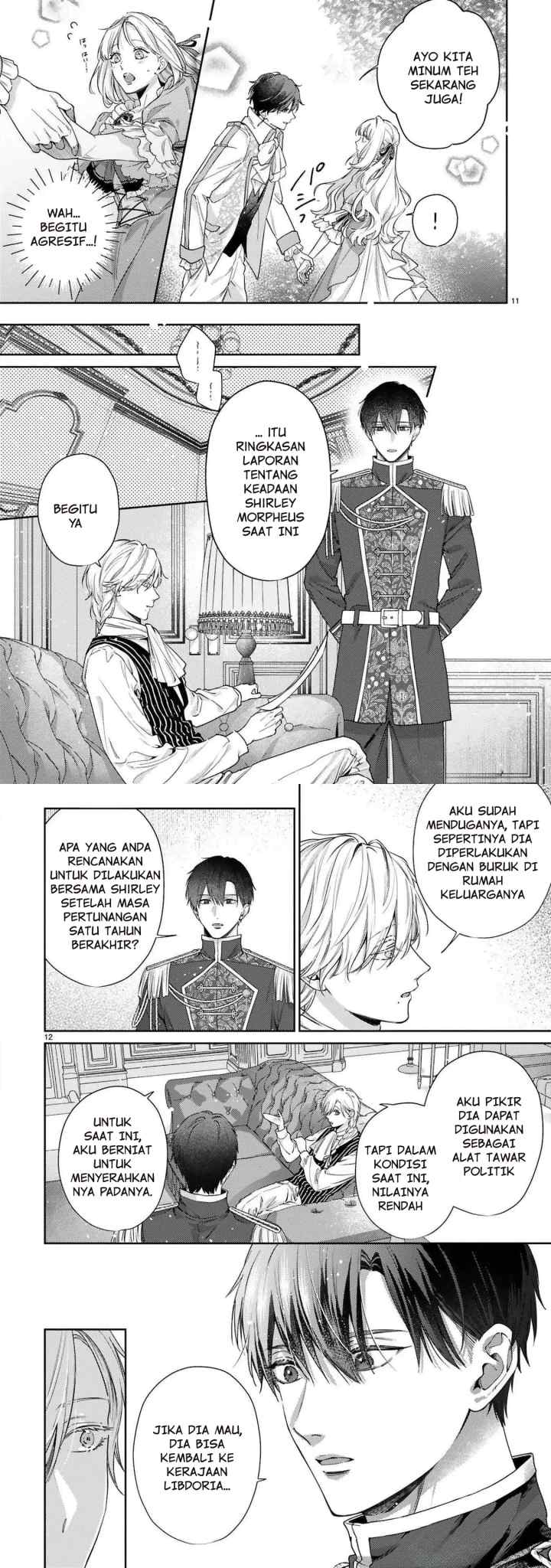 Meshitsukai Reijo ha Kokkyo wo Koe, Tekikoku no Koshakukishisama ni Dekiai Sareru chapter 4 halaman 7