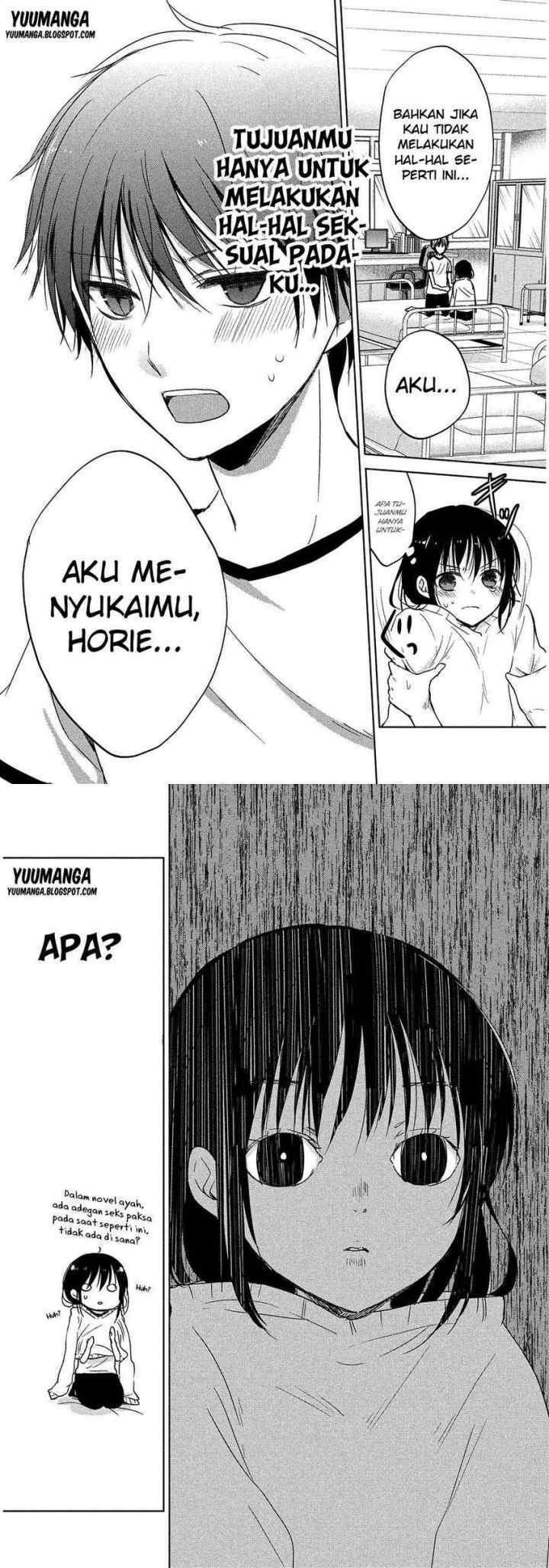 Midara na Ao-chan wa Benkyou ga Dekinai chapter 1 halaman 18