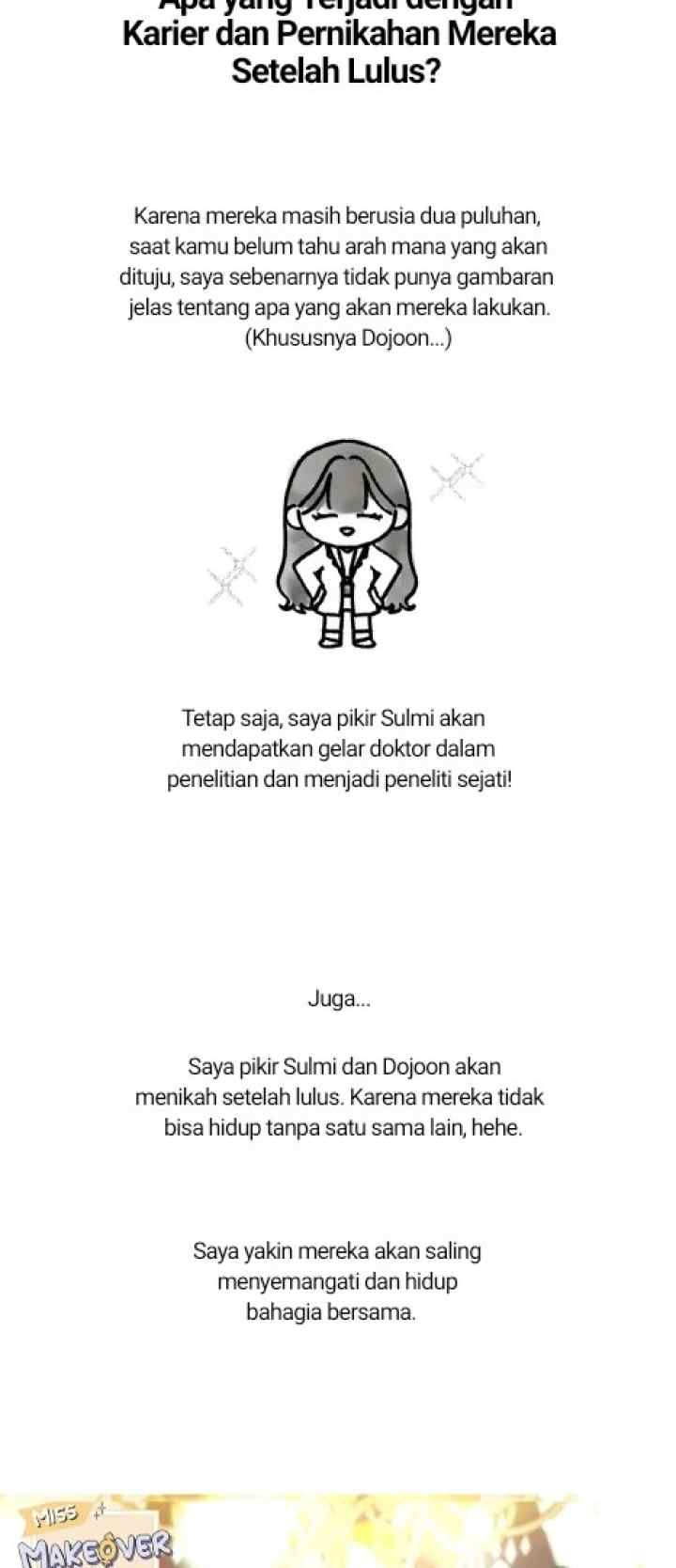 Miss Makeover chapter 85.5 halaman 6
