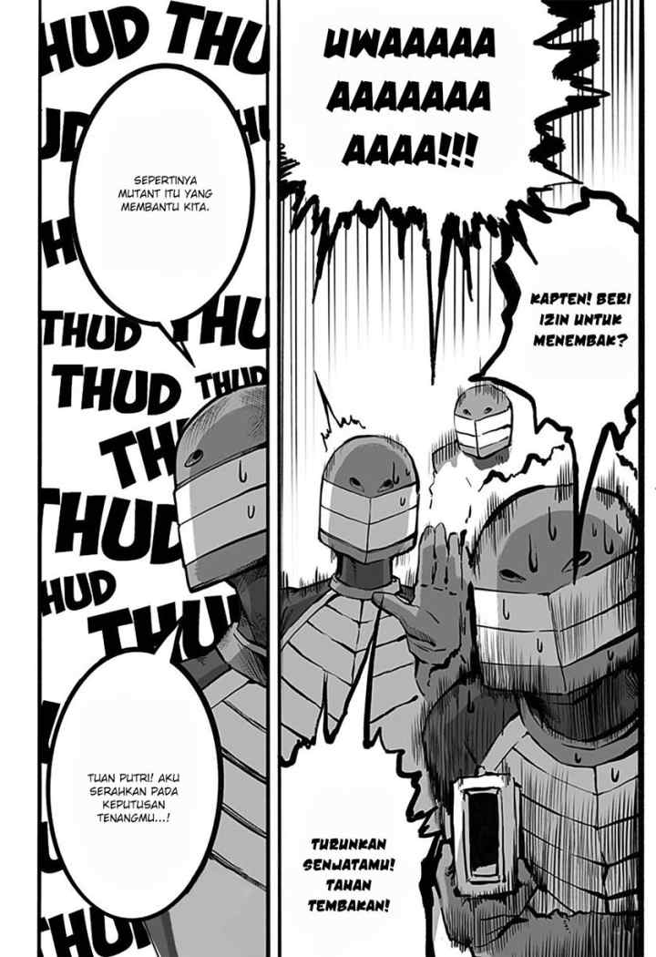Mutant wa Ningen no Kanojo to Kisu ga Shitai chapter 13 halaman 6
