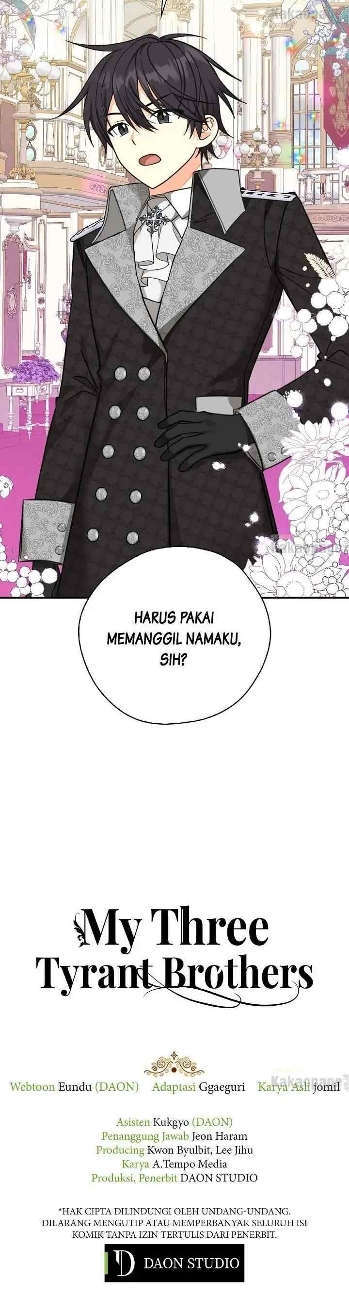 My Three Tyrant Brothers chapter 40 halaman 17