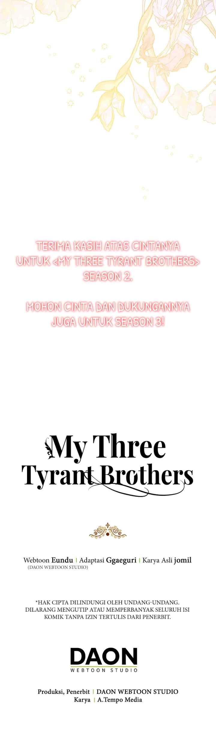 My Three Tyrant Brothers chapter 79 halaman 19