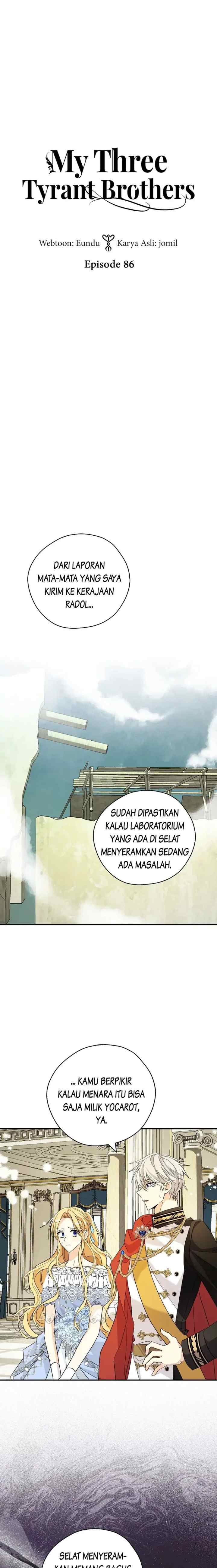 My Three Tyrant Brothers chapter 86 halaman 8