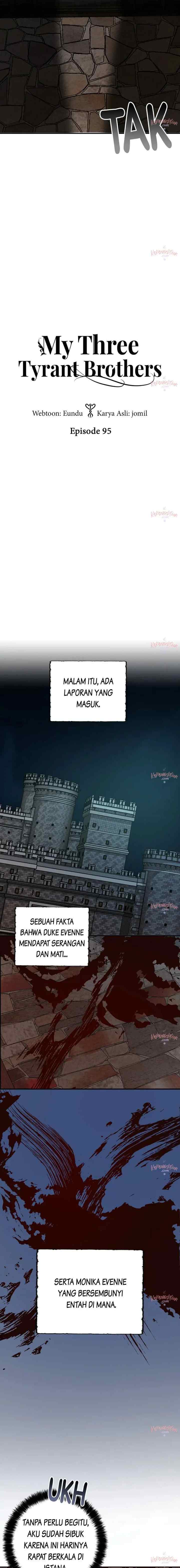 My Three Tyrant Brothers chapter 95 halaman 12