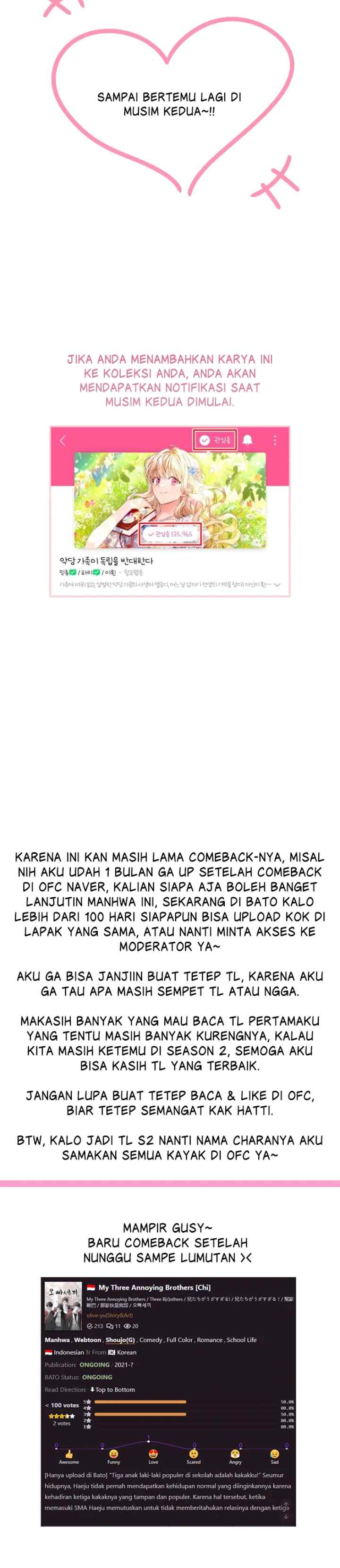 My Villainous Family Won't Let Me Be chapter 54.5 halaman 16
