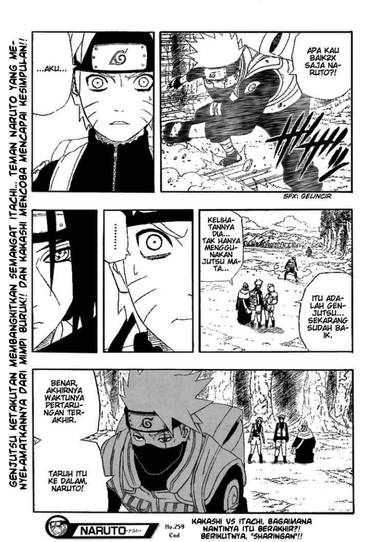 Naruto chapter 259 halaman 19