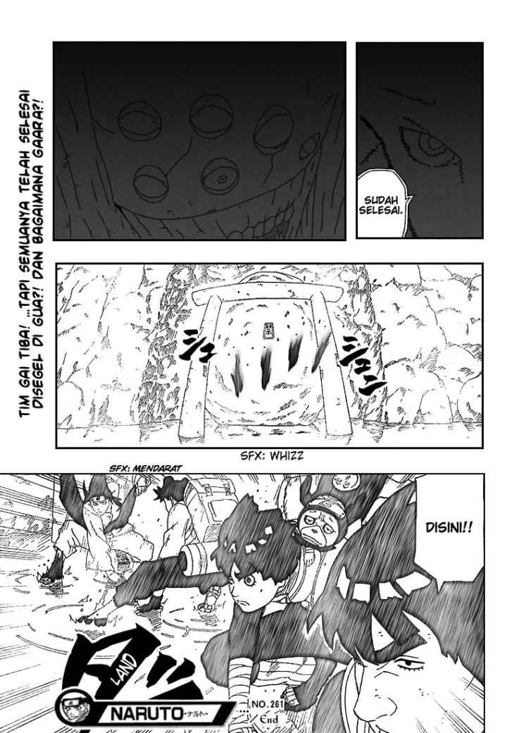 Naruto chapter 261 halaman 19