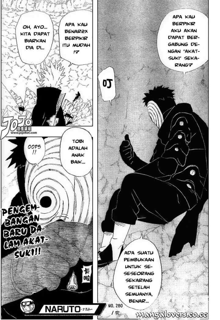 Naruto chapter 280 halaman 19