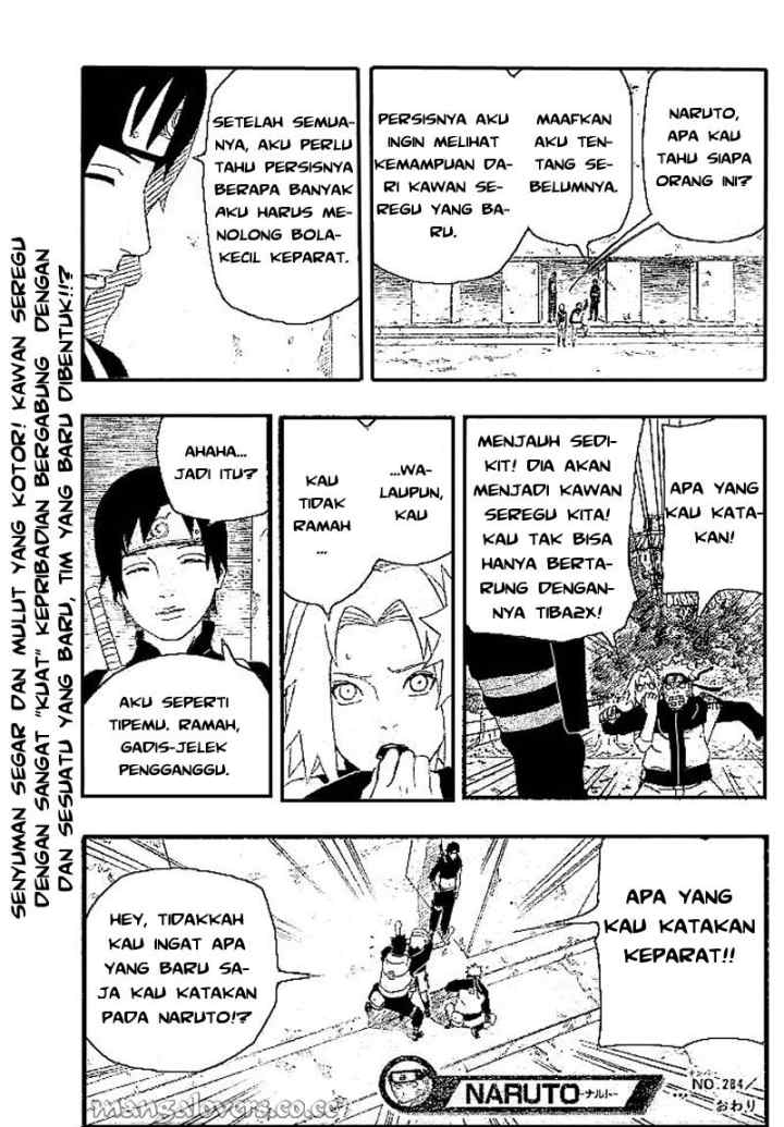 Naruto chapter 284 halaman 19