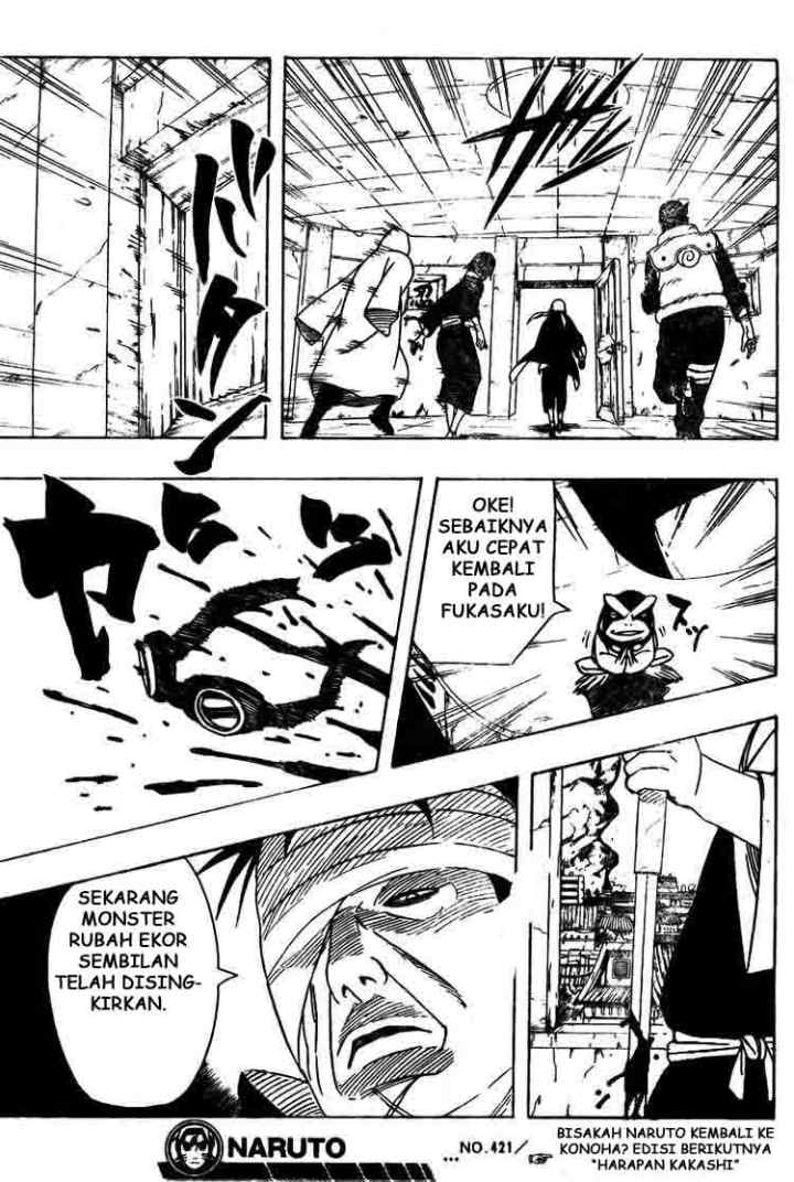 Naruto chapter 421 halaman 18