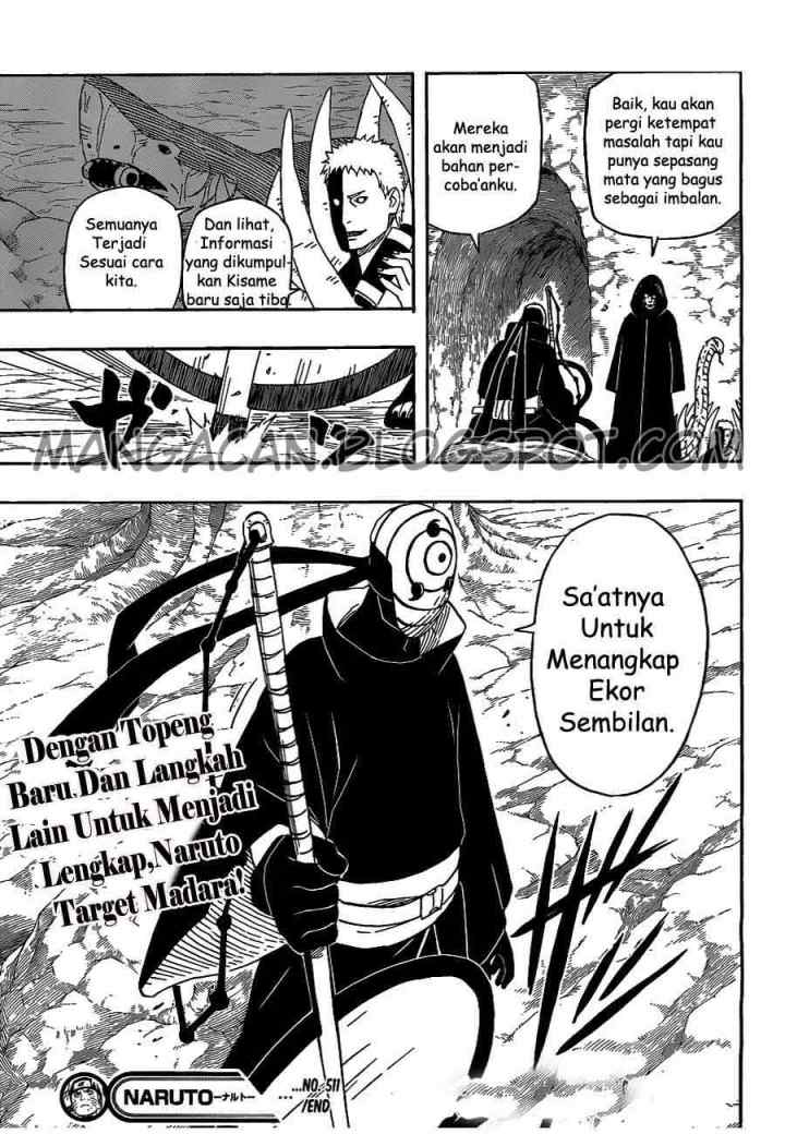 Naruto chapter 511 halaman 18