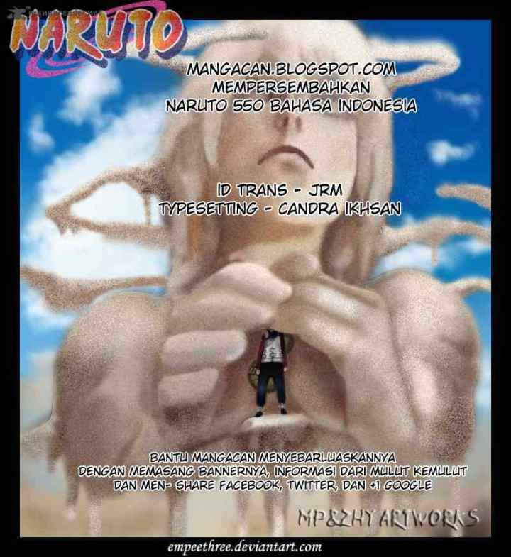 Naruto chapter 550 halaman 18