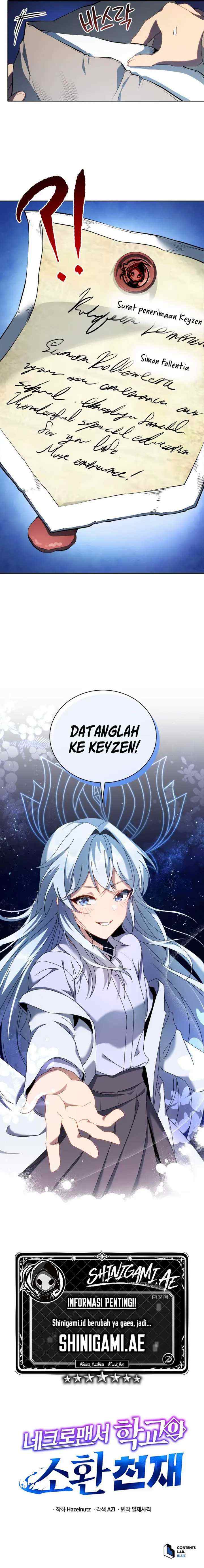 Necromancer Academy's Genius Summoner chapter 1 halaman 16