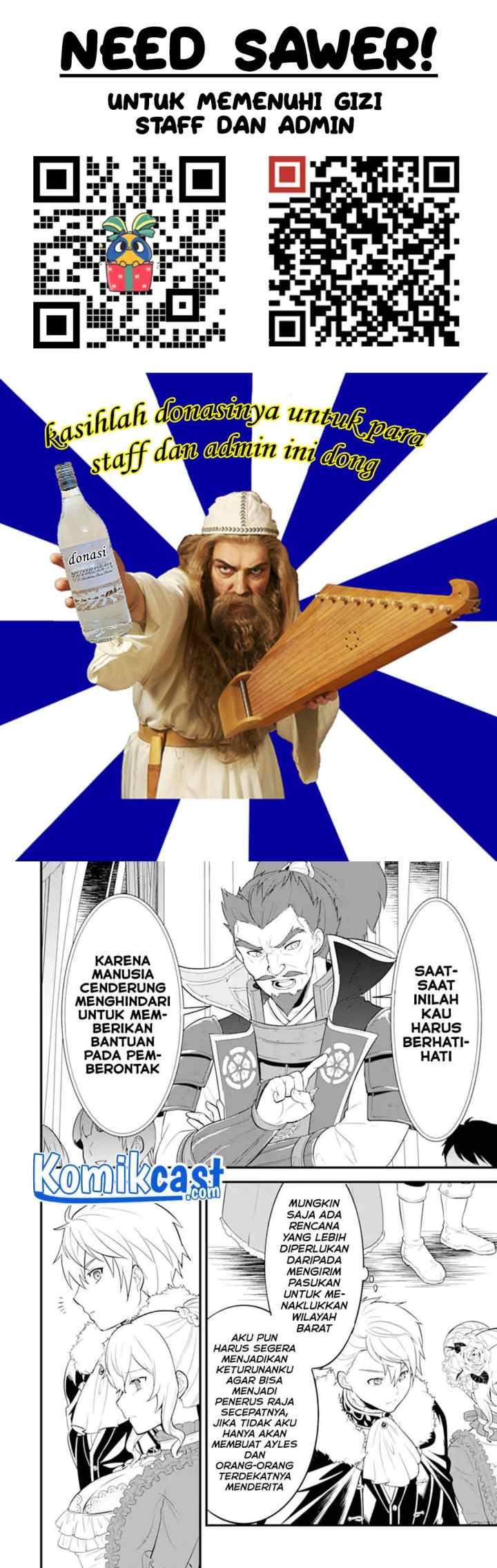 Oda Nobunaga to Iu Nazo no Shokugyo ga Mahou Kenshi yori Cheat Dattanode, Oukoku wo Tsukuru Koto ni chapter 33.2 halaman 7