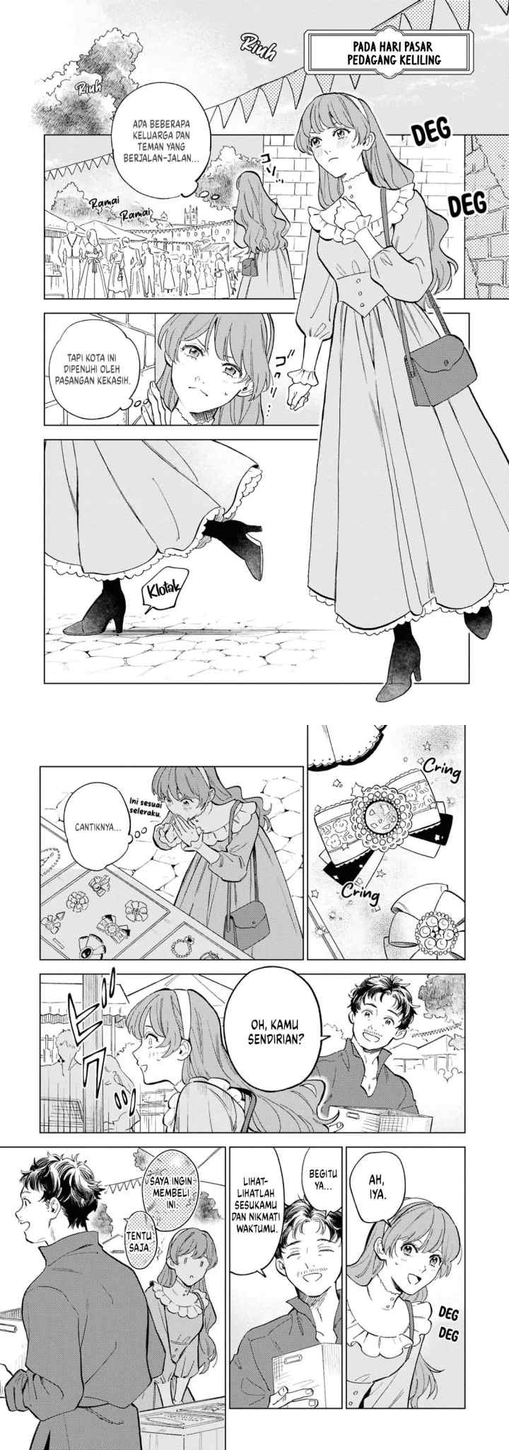 Ohitorisama ni wa Naremashita node. Konyakusha Houchichuu! chapter 1 halaman 10