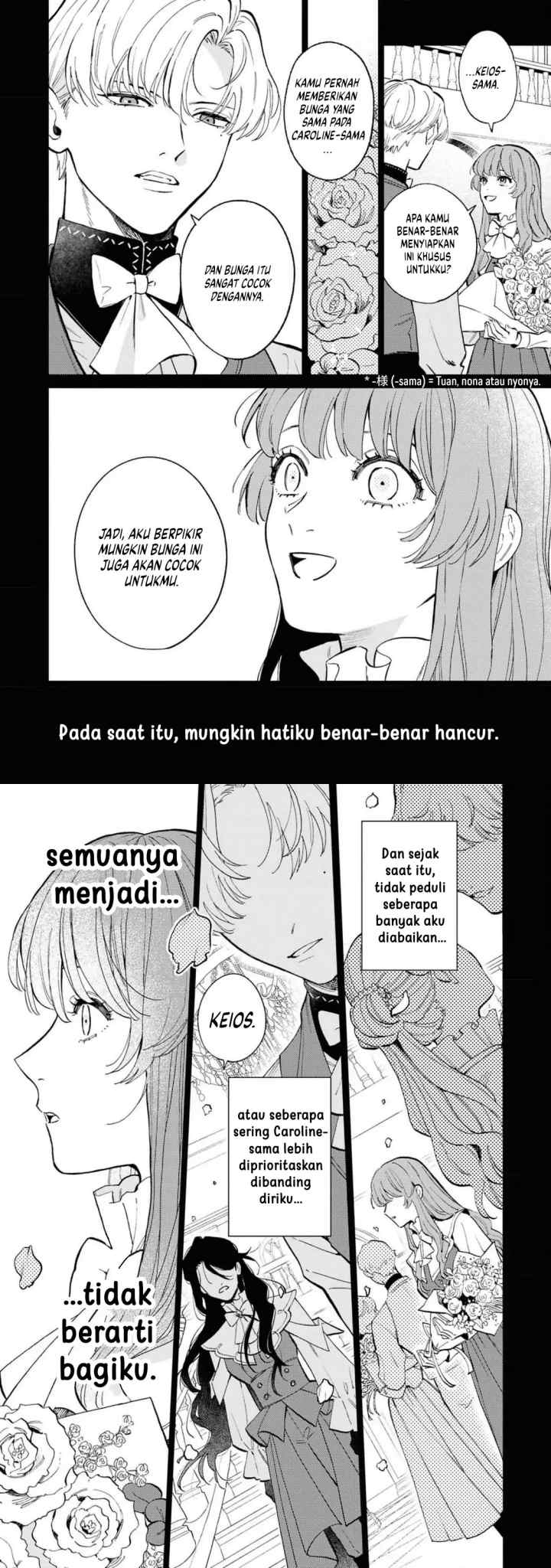 Ohitorisama ni wa Naremashita node. Konyakusha Houchichuu! chapter 1 halaman 4