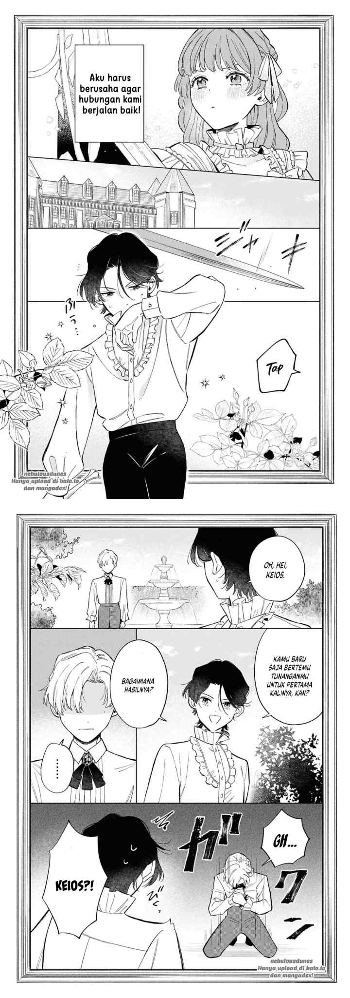 Ohitorisama ni wa Naremashita node. Konyakusha Houchichuu! chapter 5.5 halaman 5