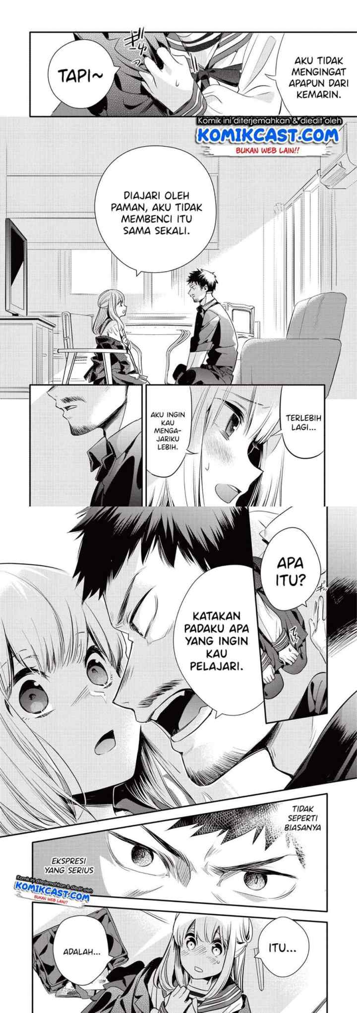 Oji-san ga Joshi●sei ni Warui Koto wo Oshieru hanashi (Serialization) chapter 10 halaman 7