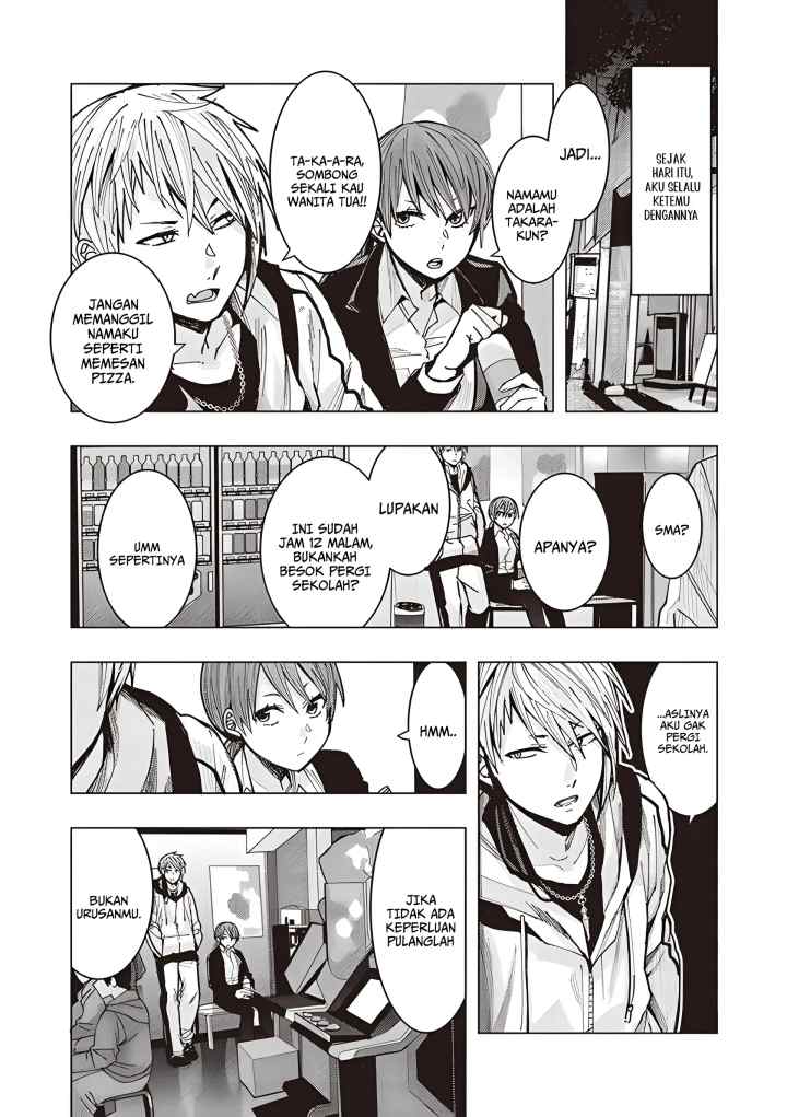 OL ga Gesen de Atta Yankee Danshi Koukousei ni Natsukareru Hanashi chapter 1.2 halaman 4