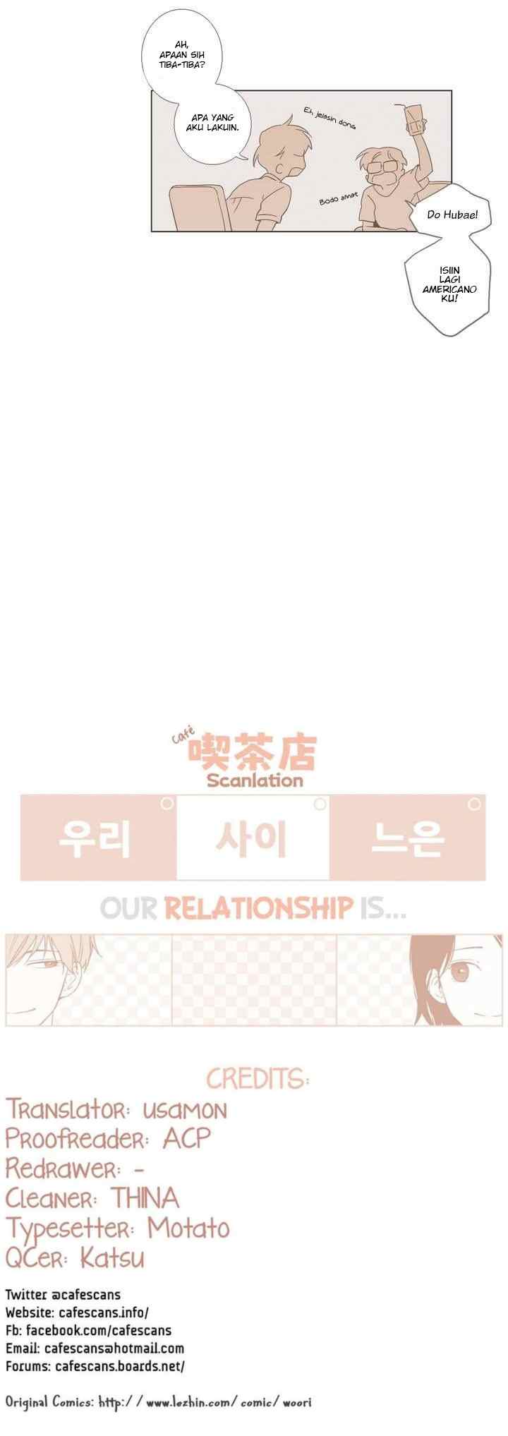 Our Relationship Is chapter 20 halaman 16