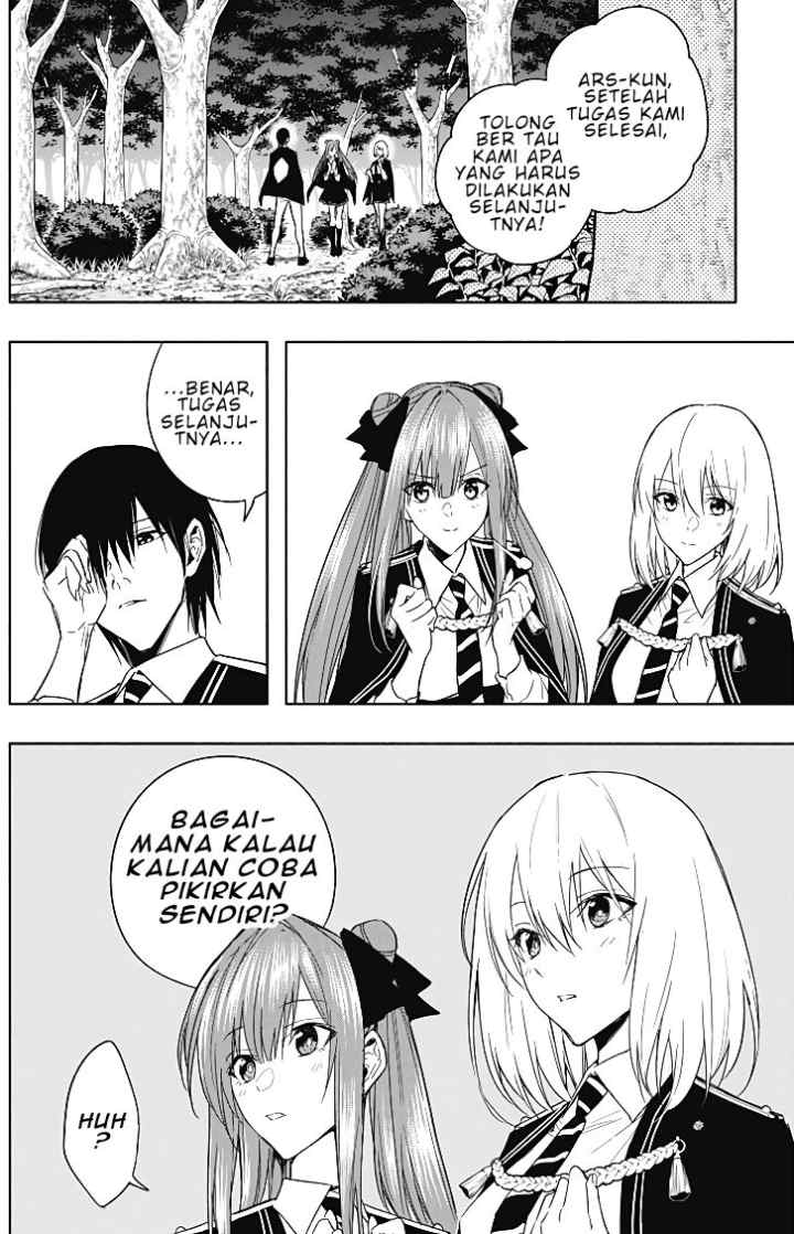 Ouritsu Mahou Gakuen no Saika Sei: Slum Agari no Saikyou Mahoushi, Kizoku darake no Gakuen de Musou suru chapter 44 halaman 9