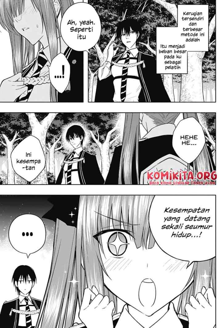Ouritsu Mahou Gakuen no Saika Sei: Slum Agari no Saikyou Mahoushi, Kizoku darake no Gakuen de Musou suru chapter 45 halaman 13