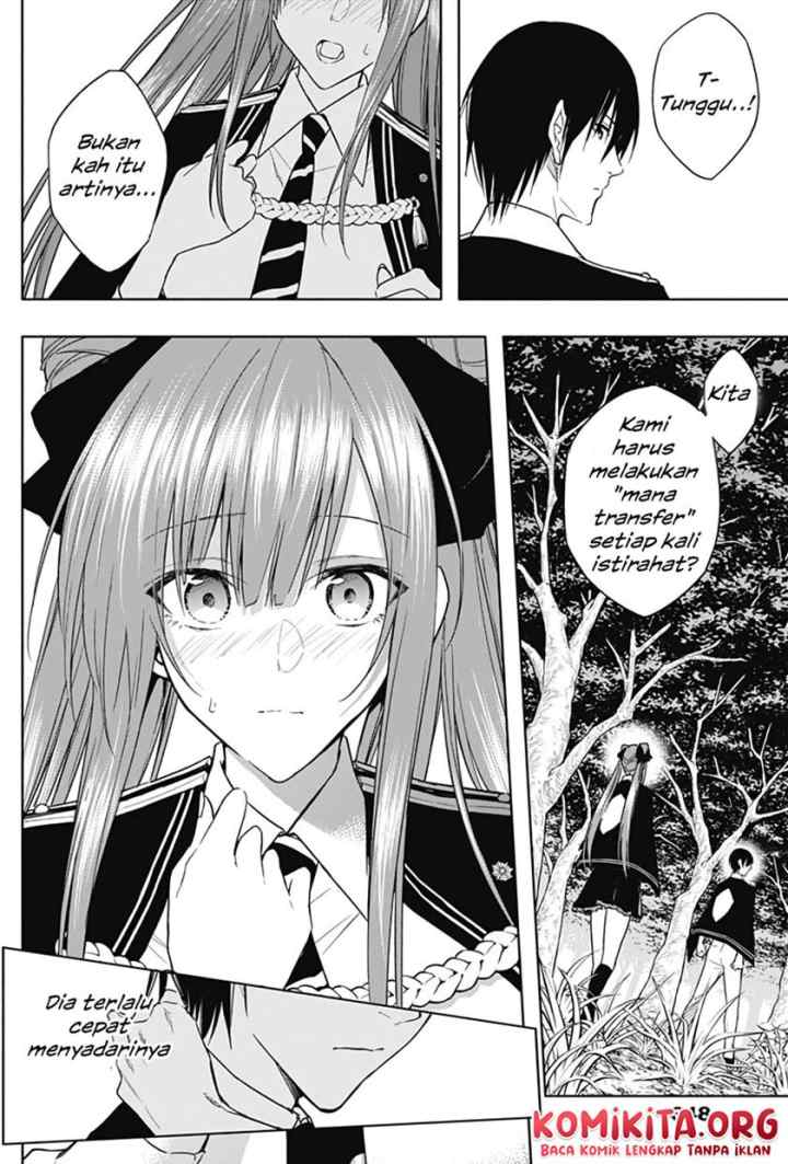 Ouritsu Mahou Gakuen no Saika Sei: Slum Agari no Saikyou Mahoushi, Kizoku darake no Gakuen de Musou suru chapter 45 halaman 12