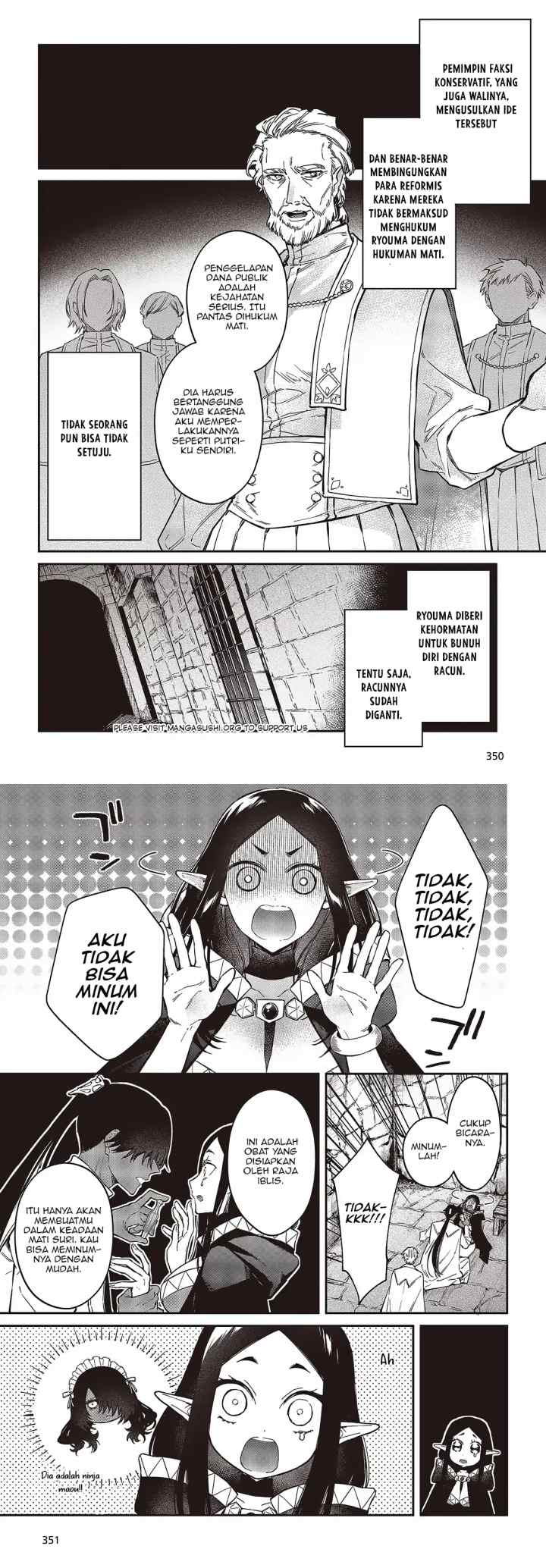 Realist Maou Niyoru Seiiki Naki Isekai Kaikaku chapter 52 halaman 6