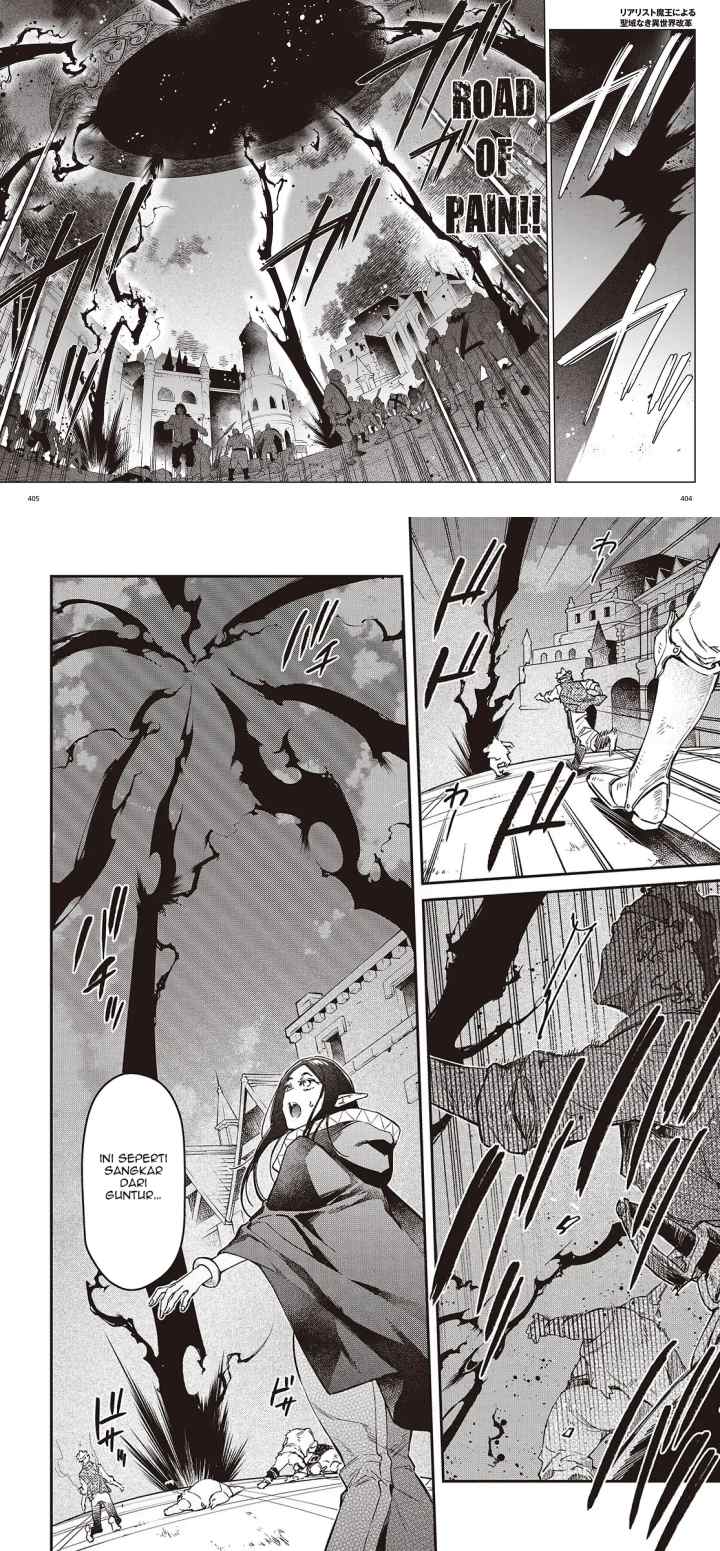 Realist Maou Niyoru Seiiki Naki Isekai Kaikaku chapter 53 halaman 4
